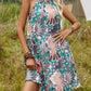 Rafina - Ärmelloses Neckholder-Kleid mit Allover-Print im Vintage-Stil