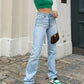 Hellblaue Casual Jeans - Mia