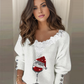 FallStil® - Besonderer Pullover mit Rundhalsausschnitt