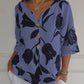 Damen Casual V-Ausschnitt Top - Tunika