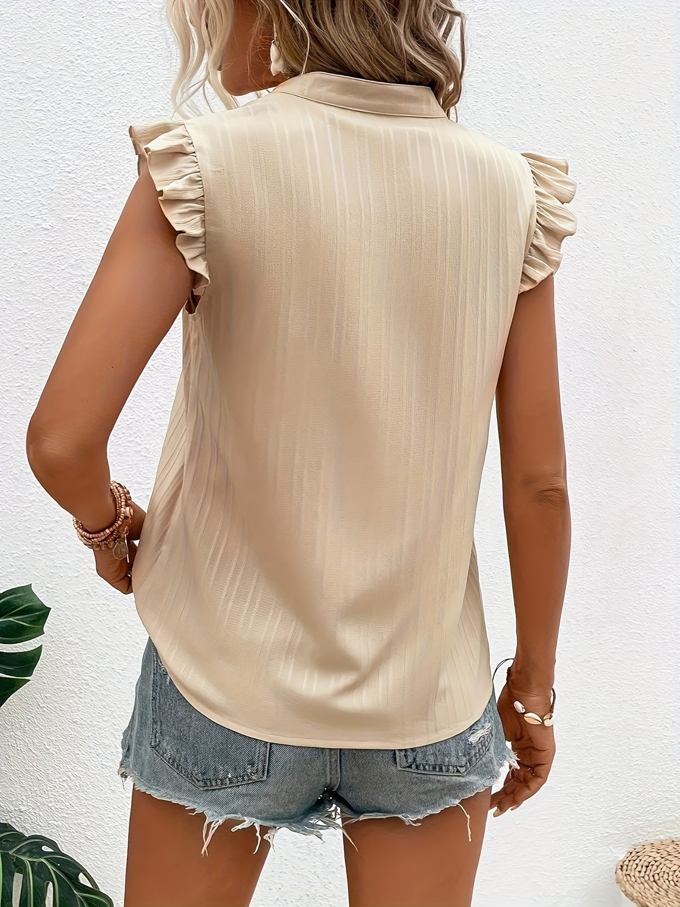 Khaki Ethno-Bluse - Lara
