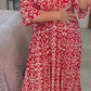 Amita - Schlankmachendes Maxikleid für den Frühling