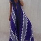 ISA - Maxi-Strandkleid mit Ethno-Print (In 7 Farben)