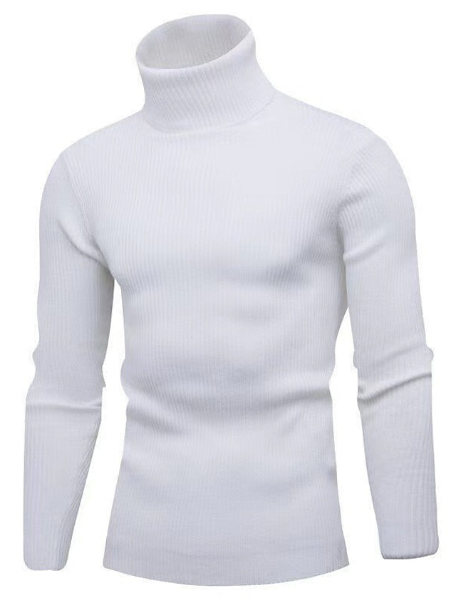 Tom polo - stylischer woll-pullover für herren (italienisches design)
