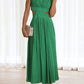 Lorna Rollkragen Taille Ausgeschnitten Sommer Midi-Kleid