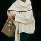 Isadora - Style Short Coat with Scarf