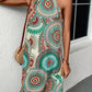 Eliza - Bedrucktes Neckholder-Kleid