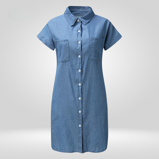 Skye - Casual Denim-Hemdkleid