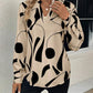 Stylische gemusterte Bluse - Mandy