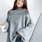 FallStil® - Vintage Plain High Neck Sweater