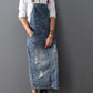 Romilly - Zerrissenes Jeans-Overallkleid