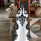 Gloria - V-Ausschnitt-Camikleid mit Blumenmuster