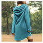 Beatrice - Gemütliches langes Sweatshirt-Kleid mit Kapuze