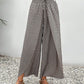 Hose mit weitem Bein und geometrischem Print