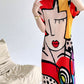 Mica ChicToon Gefaltetes Eleganz Kleid