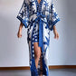 Annie - Stylisches bedrucktes Maxikleid
