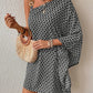 Emily - Asymmetrisches Kleid mit Alloverdruck
