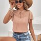 Roséfarbenes Spitzen Shirt - Sofia