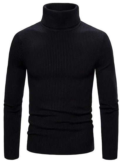 Tom polo - stylischer woll-pullover für herren (italienisches design)