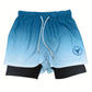 Alexander – 2-in-1-doppelschicht-ombre-shorts für herren