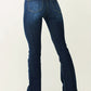 Trendige Bootcut-Jeans Blau - Elena