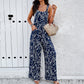 Leah | Modischer Overall mit quadratischem Ausschnitt und Taschen