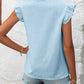 Weiße Stickerei-Bluse - Clara