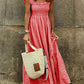 Stilvolles Maxikleid mit Karos