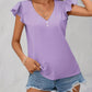 Fliederfarbene Bluse - Emma