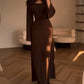 Hedy - Modisches Strickkleid
