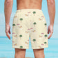 Strandshorts mit Palmenmuster - Tom