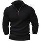 Tom polo - Stylischer Zipper-Pullover für Herren (italienisches Design)