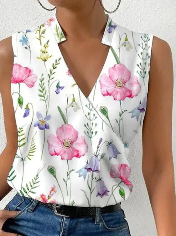 Schickes ärmelloses Damen-Top - Denise