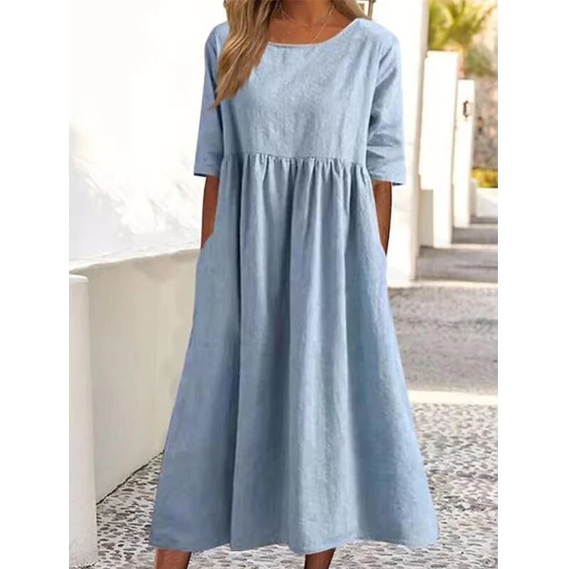 Elegantes Freizeitkleid - Lente