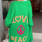 Ibiza™ Peace Stilvolle Strickjacke