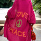 Ibiza™ Peace Stilvolle Strickjacke