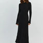 Amanda - Langes Strickkleid für Frauen