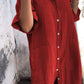 Hemdkleid aus Baumwolle und Leinen - Erika