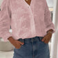 Emilia - Weiße Stickbluse aus Baumwolle