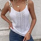 Lina – Beiges Stricktop mit Schnallenträgern