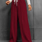 Bequeme Loungewear-Hose mit Kordelzug