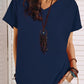 Charlotte - Graues Eleganz-Bluse