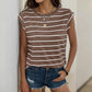 Lara – Gestreiftes Blusenshirt mit Batwing-Ärmeln