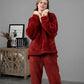 Fluffy Night Fleece - Pyjama Set für Damen