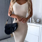 Clara - Ärmelloses Kleid mit passendem Pullover