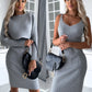 Clara - Ärmelloses Kleid mit passendem Pullover