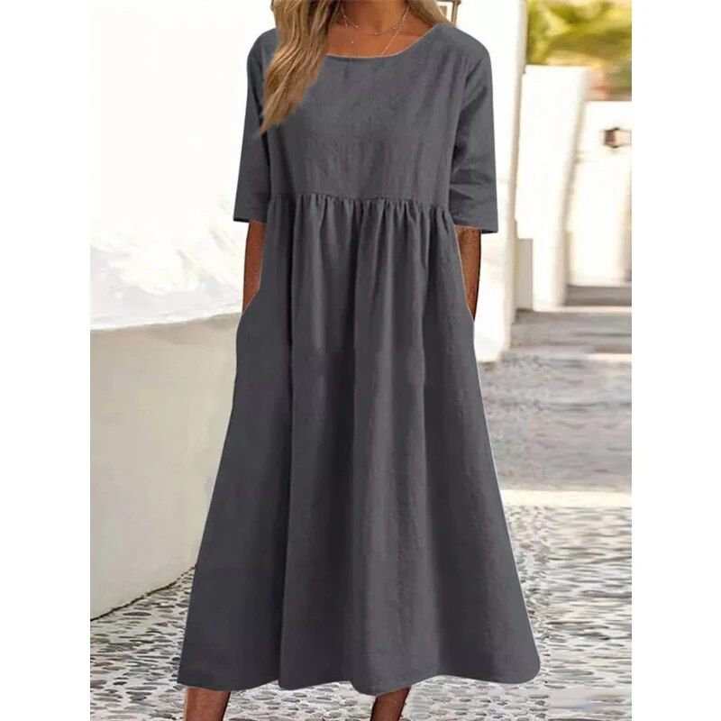 Elegantes Freizeitkleid - Lente