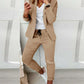Belle™ - Broek met koord en blazer Set