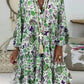 Daphne - Print-Blumenkleid