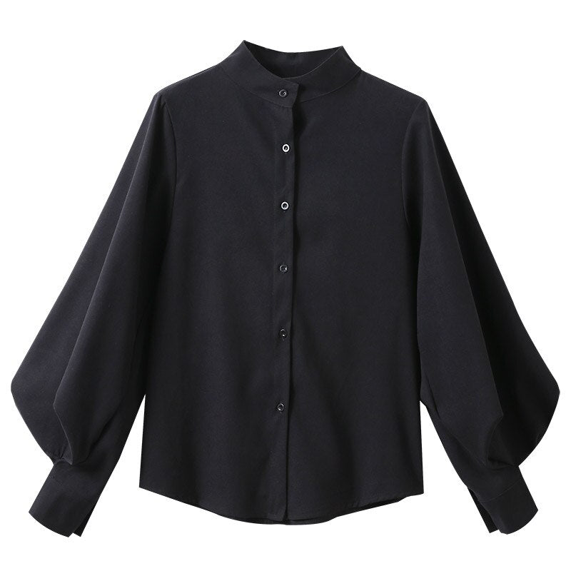 Bluse mit Puffärmeln -  Leonora